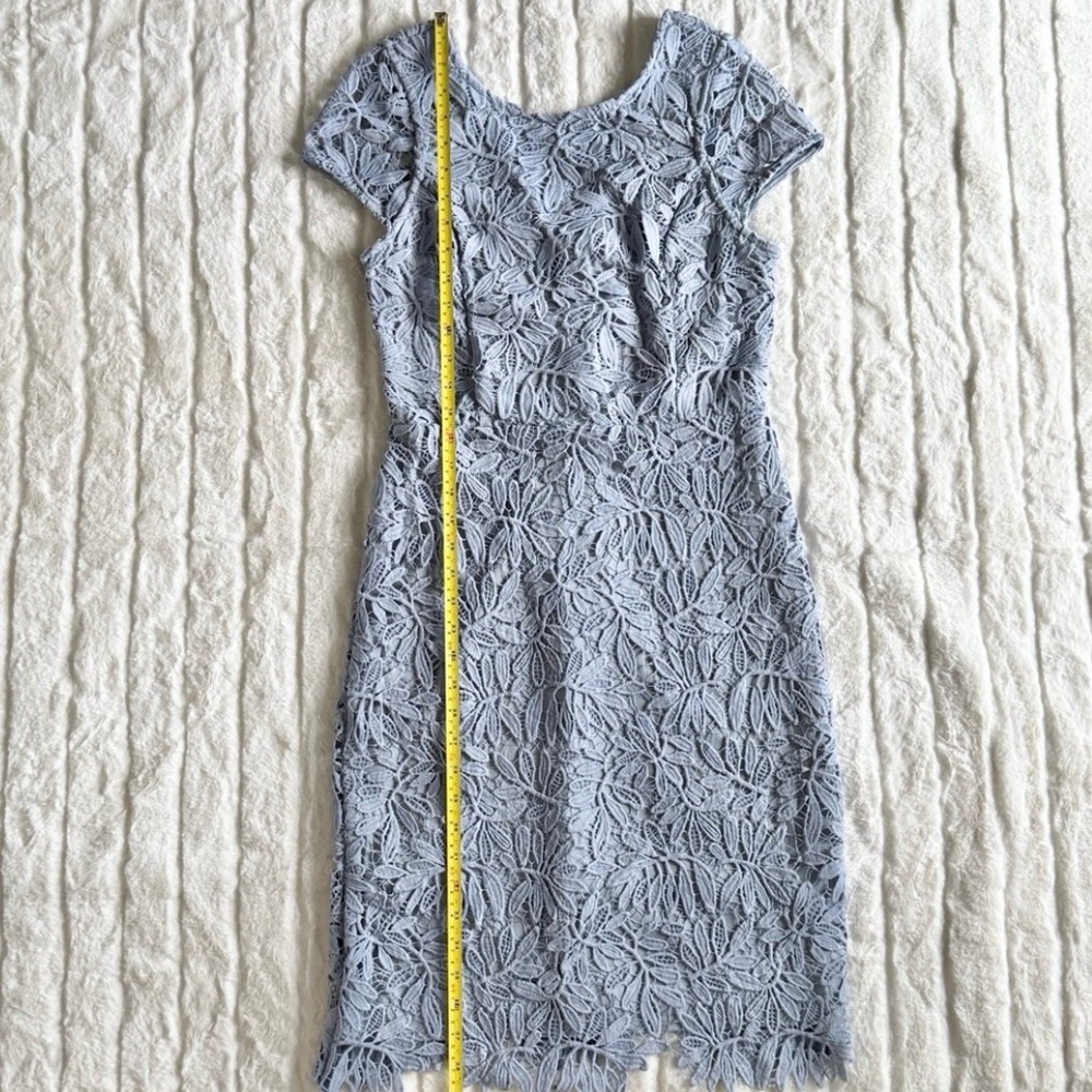 Lulus Right Sheer Right Now Periwinkle Blue Lace Bodycon Dress NEW Size Medium - Picture 15 of 16